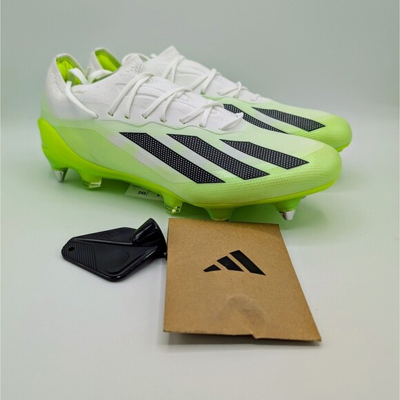 Adidas X Crazyfast.1 SG Green Soccer Cleats IE6626 Men's Size 6.5/Women's 7.5 - Picture 1 of 7
